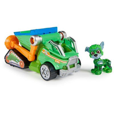 PAW PATROL - THE MIGHTY MOVIE - ROCKY - MIGHTY MOVIE RECYCLE TRUCK - Toyworld Frankston