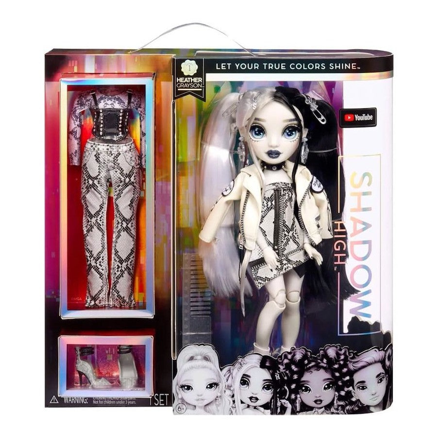 RAINBOW HIGH SHADOW HIGH - HEATHER GRAYSON - Toyworld Frankston