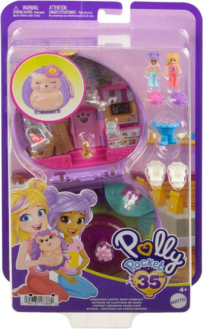 POLLY POCKET - HEDGEHOG COFFEE SHOP COMPACT - Toyworld Frankston