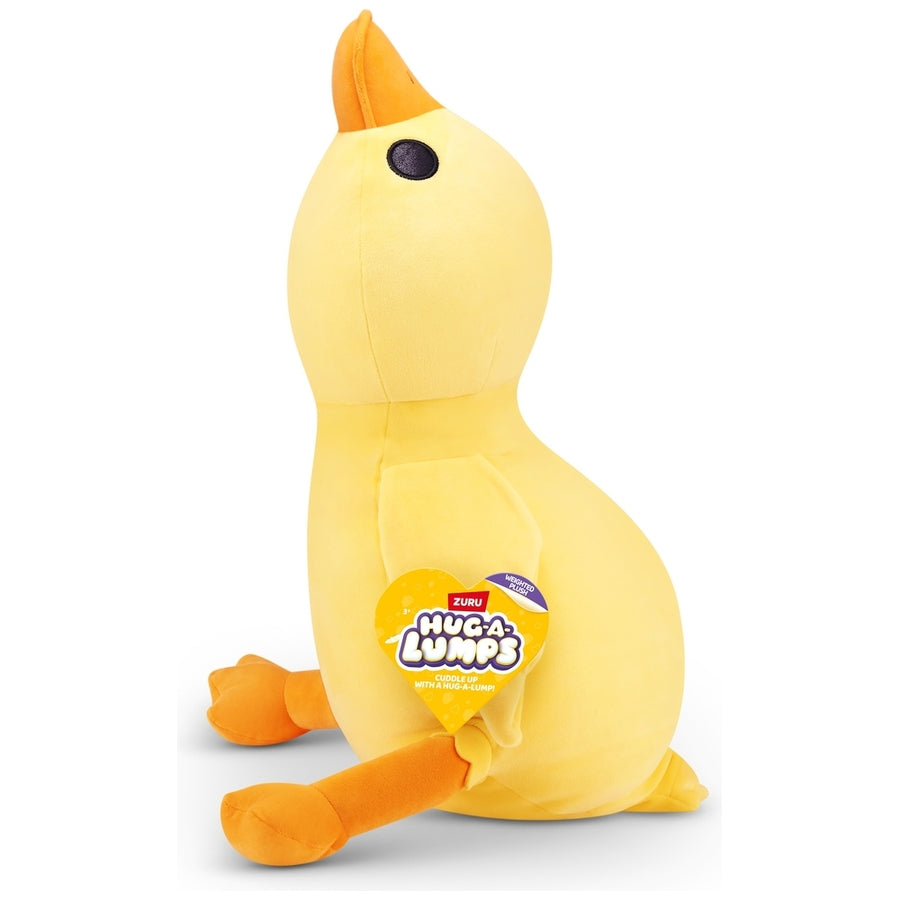 ZURU HUG-A-LUMPS WEIGHTED PLUSH BAILEY THE DUCK - Toyworld Frankston