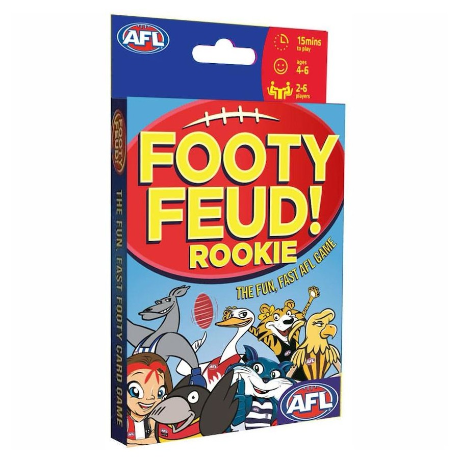 AFL FOOTY FEUD CARD ROOKIE GAME