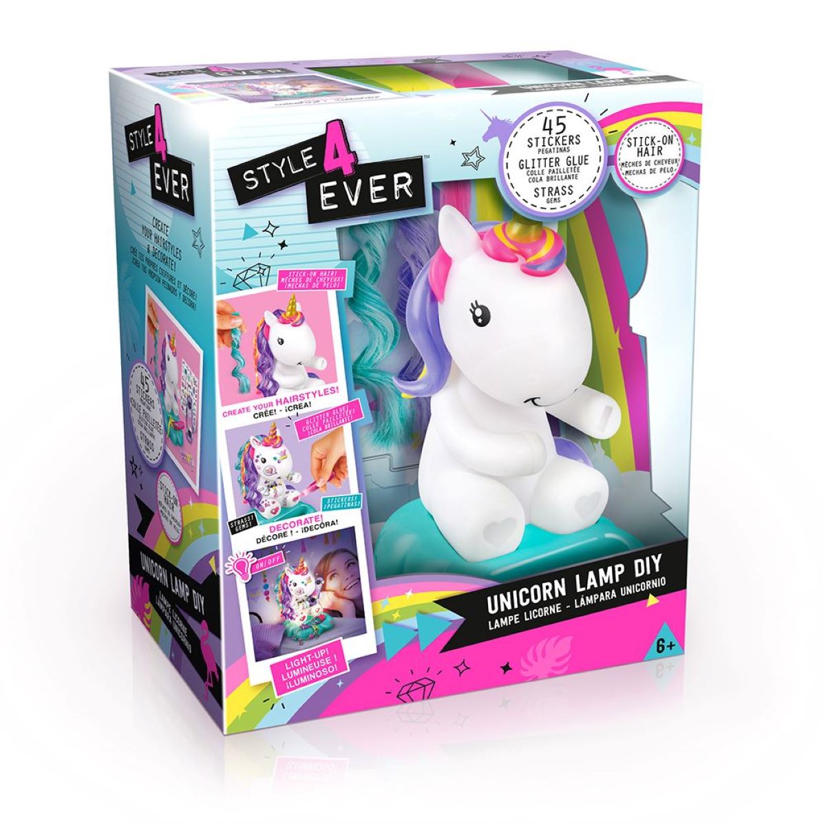 DIY UNICORN LAMP STYLE 4 EVER