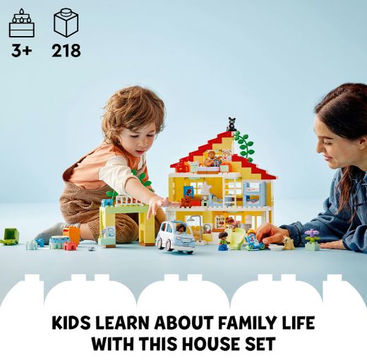 LEGO 10994 DUPLO - 3 IN1 FAMILY HOUSE - Toyworld Frankston