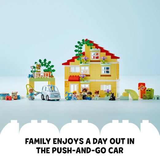 LEGO 10994 DUPLO - 3 IN1 FAMILY HOUSE - Toyworld Frankston
