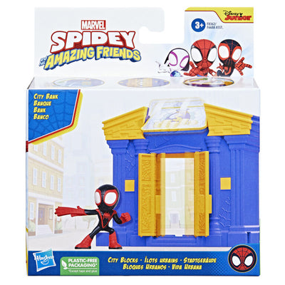 SPIDEY AMAZING FRIENDS - CITY BUILDING - BANK - Toyworld Frankston