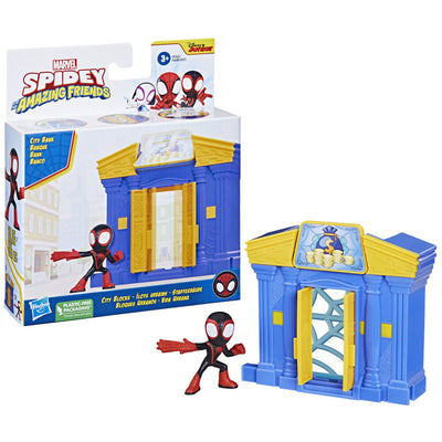 SPIDEY AMAZING FRIENDS - CITY BUILDING - BANK - Toyworld Frankston