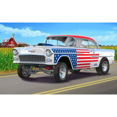 REVELL 1:24 SCALE "55 CHEVY BELAIR STREET MACHINE - Toyworld Frankston