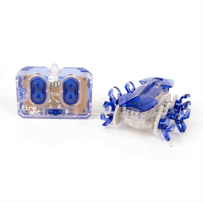 HEX BUG - FIRE ANT MECHANICALS - BLUE - Toyworld Frankston