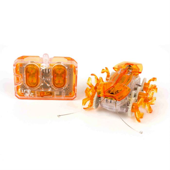 HEX BUG - FIRE ANT MECHANICALS - ORANGE - Toyworld Frankston