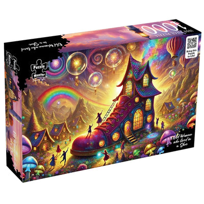 PUZZLE MASTER OLD WOMAN WHO LIVED IN A SHOE 1000 PIECE