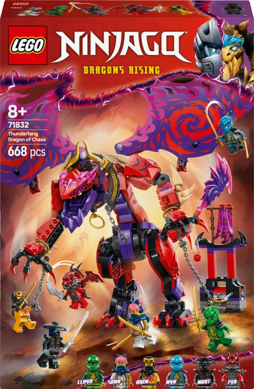 LEGO NINJAGO 71832 THUNDERFANG DRAGON OF CHAOS - Toyworld Frankston