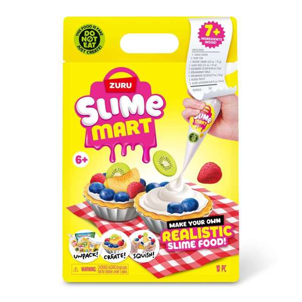 ZURU SLIME MART - SMALL SHOPPING BAG FRUIT TART - Toyworld Frankston