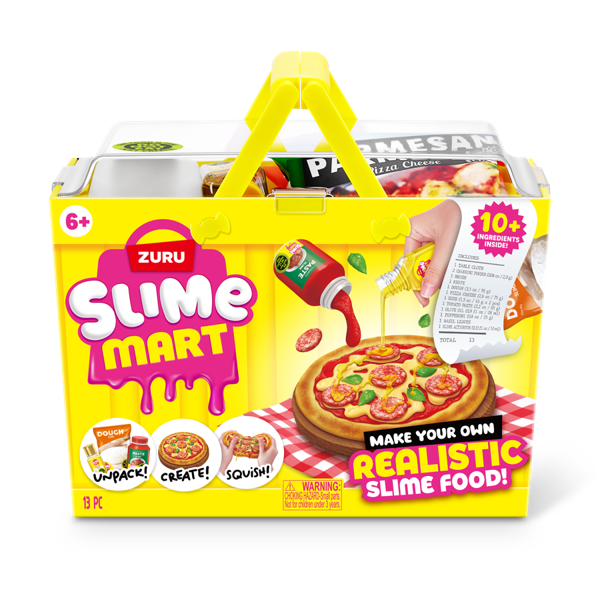 ZURU SLIME MART - SHOPPING BASKET SERIES 1 PIZZA - Toyworld Frankston