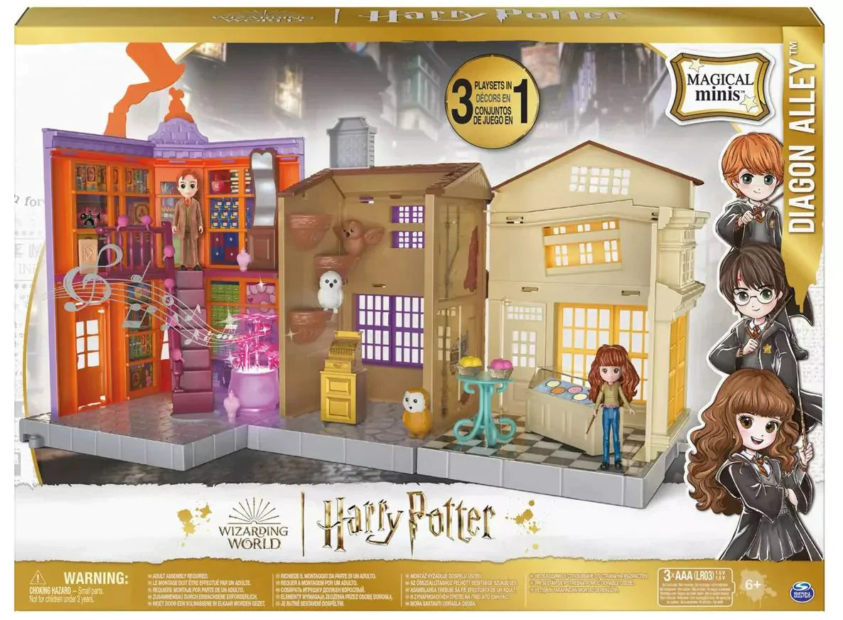 HARRY POTTER MAGICAL MINI PLAYSET : DIAGON ALLEY - Toyworld Frankston