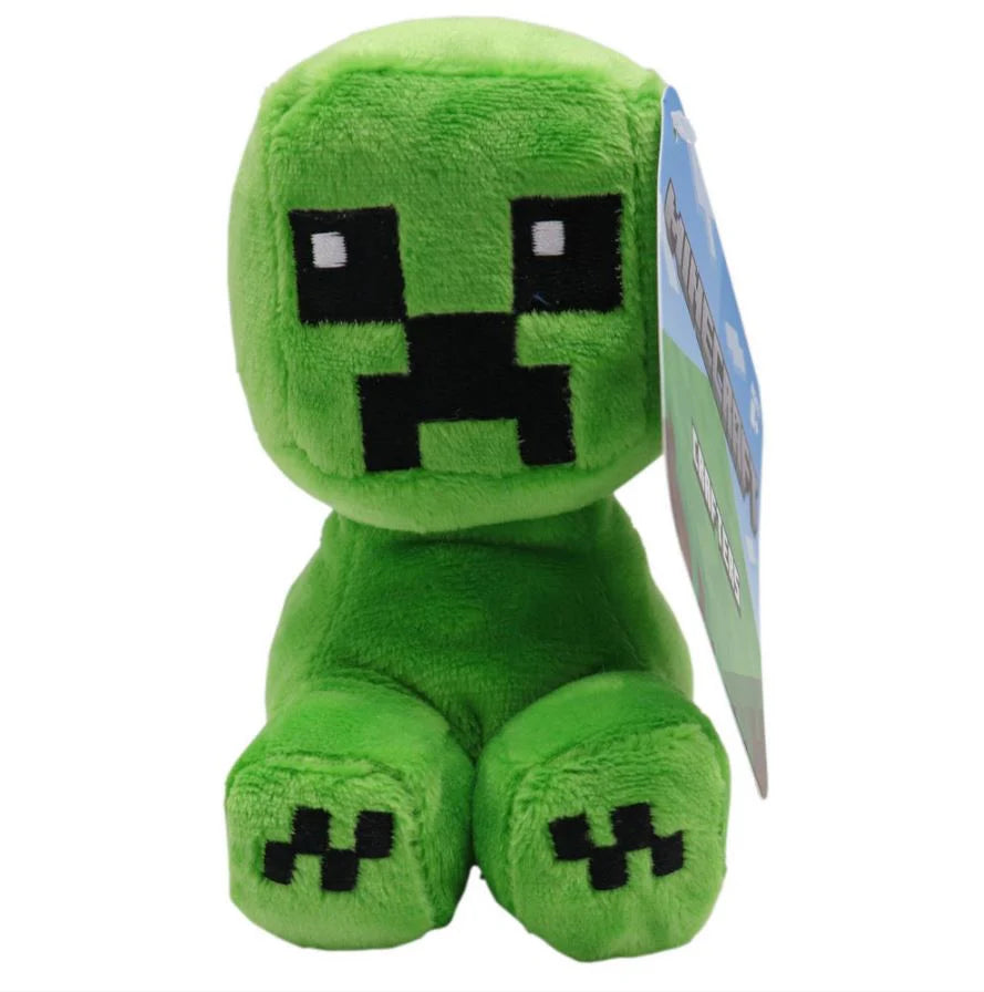 MINECRAFT 4.5IN MINI PLUSH CREEPER AW MAN - Toyworld Frankston