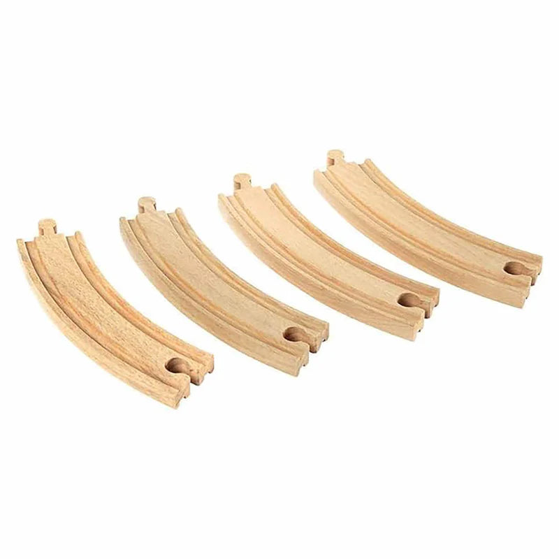 BRIO LARGE CURVED TRACKS - 33342 - Toyworld Frankston