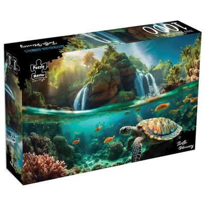 PUZZLE MASTER TURTLE DISCOVERY 1000 PIECE