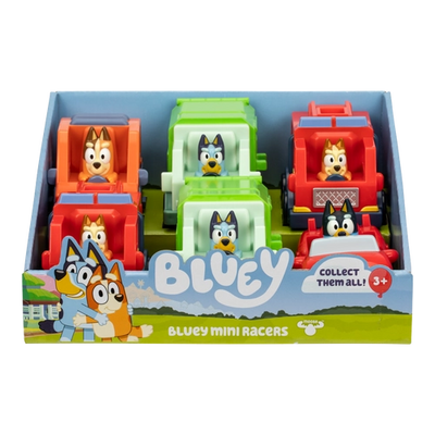 BLUEY MINI RACERS ASSORTED