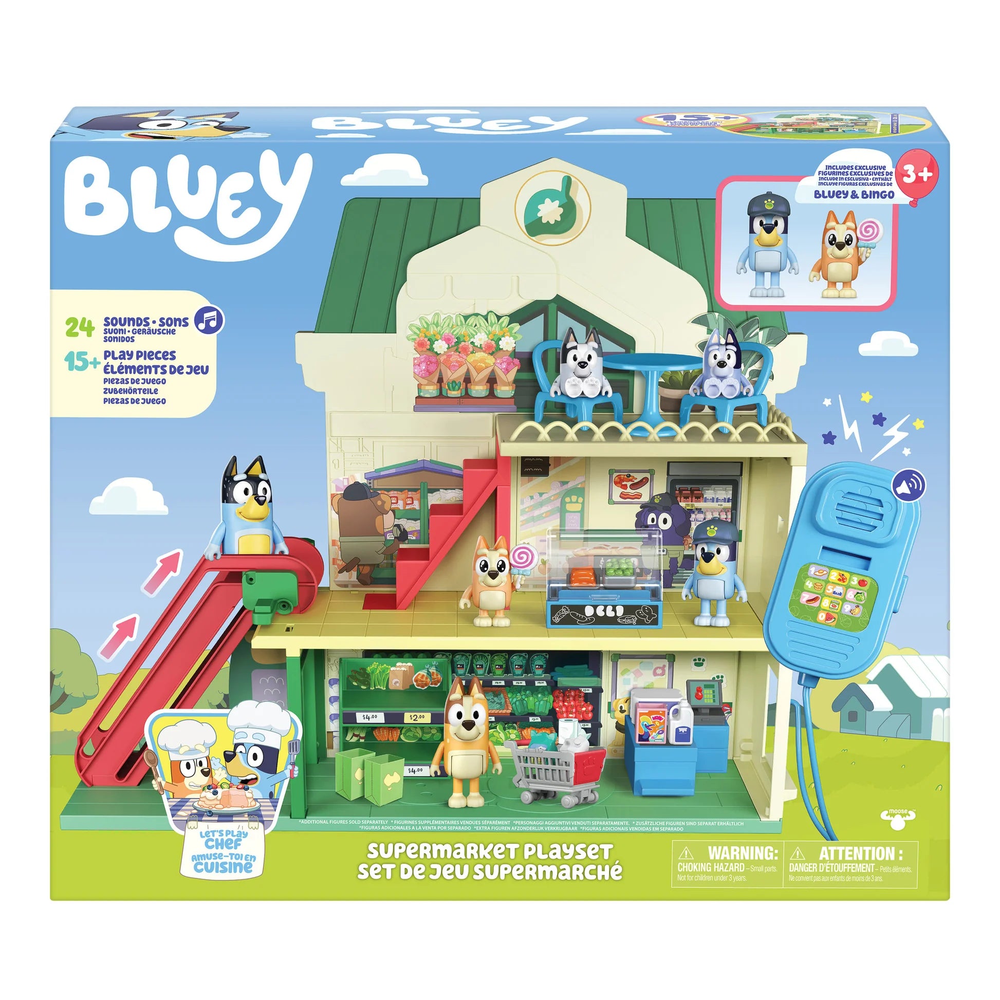 BLUEY - SUPERMARKET PLAYSET