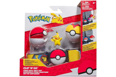 POKEMON - CLIP 'N'GO BELT SET - PIKACHU - Toyworld Frankston