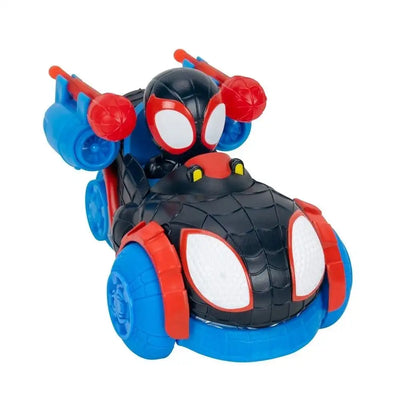 DISNEY JRN MARVEL SPIDEY AND HIS AMAZING FRIENDS LOAD AND LAUNCH SMALL VEHICLES - SPIN - Toyworld Frankston