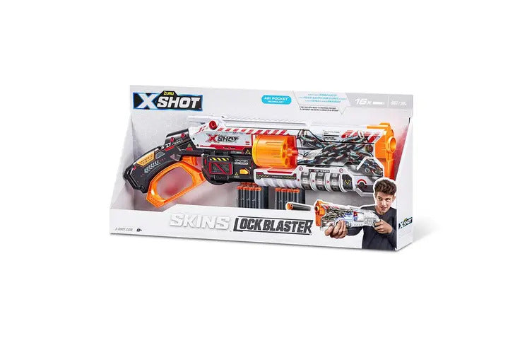 XSHOT Skins Flux Dart Blaster 2PK - Graffiti, 16 Darts by ZURU XSHOT Skins Flux Dart Blaster 2PK - Graffiti, 16 Darts by ZURU