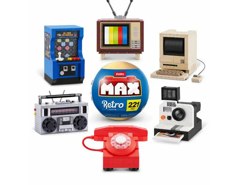ZURU MAX - RETRO COLLECTION MYSTERY - Toyworld Frankston