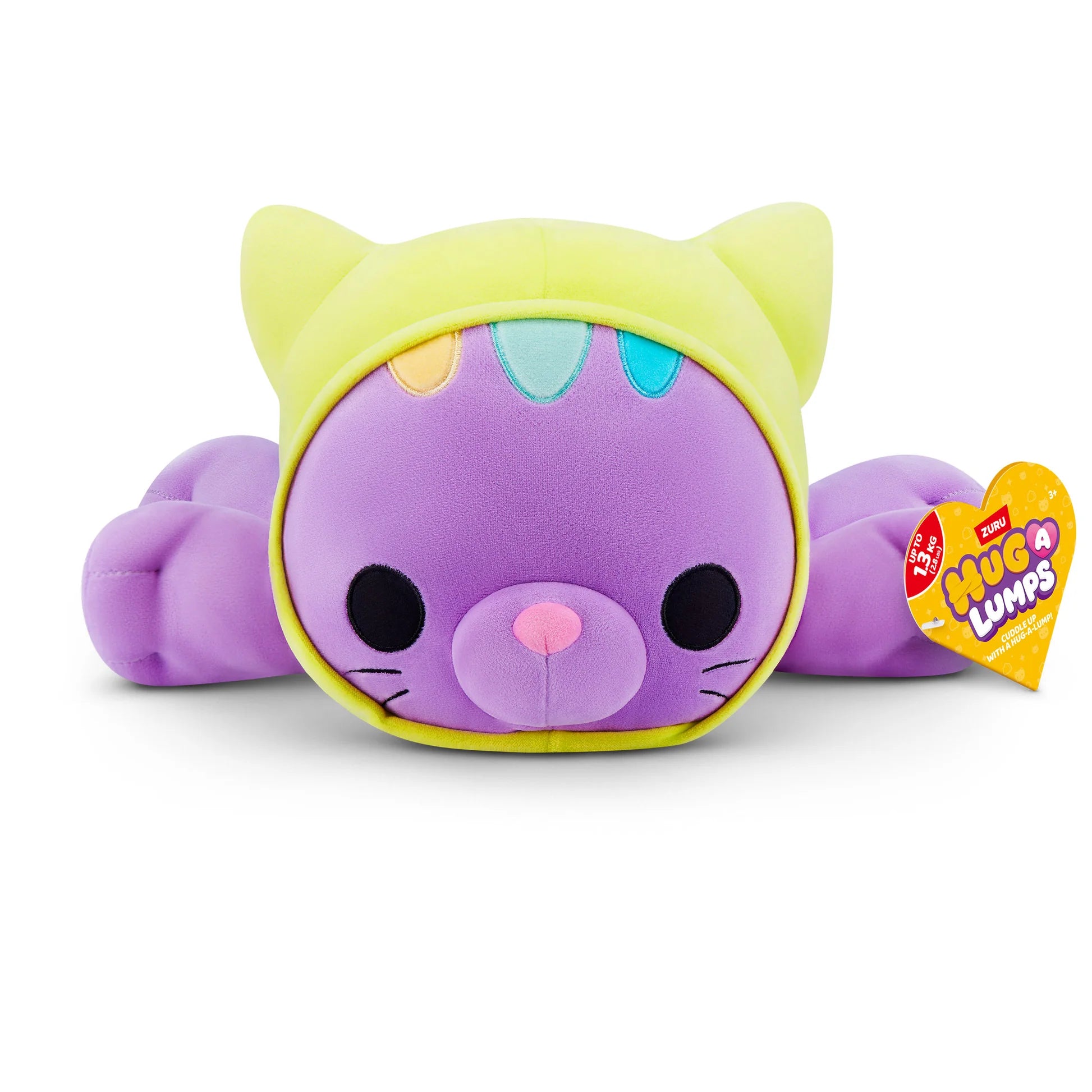 HUG A LUMPS KITTEN SERIES 3 - MEDIUM WEIGHTED PLUSH - CHARLI