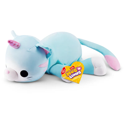 HUG A LUMPS KITTEN SERIES 3 - MEDIUM WEIGHTED PLUSH - SKY