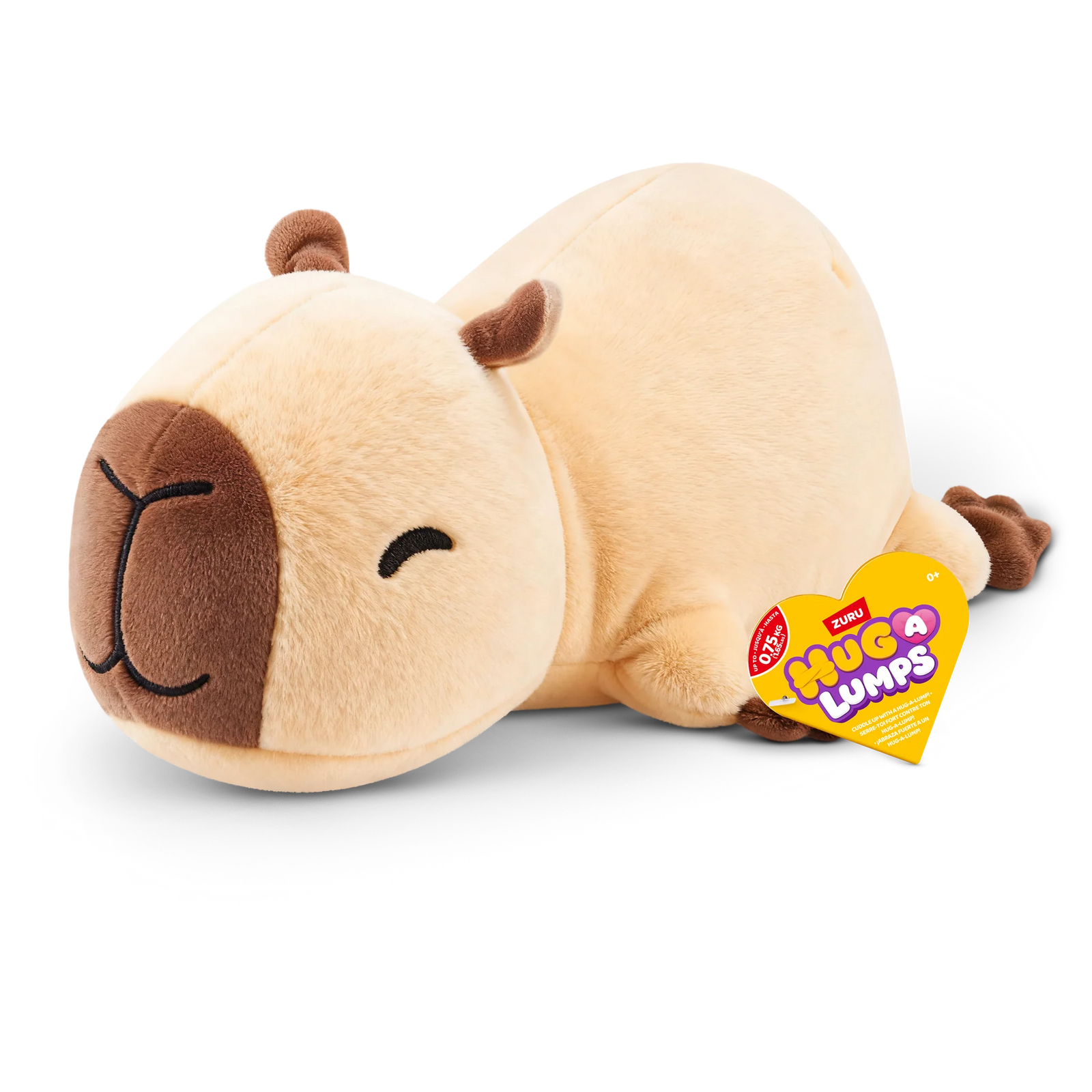 ZURU HUG A LUMPS SERIES 2 SMALL .6KGS - CONNIE THE CAPYBARA