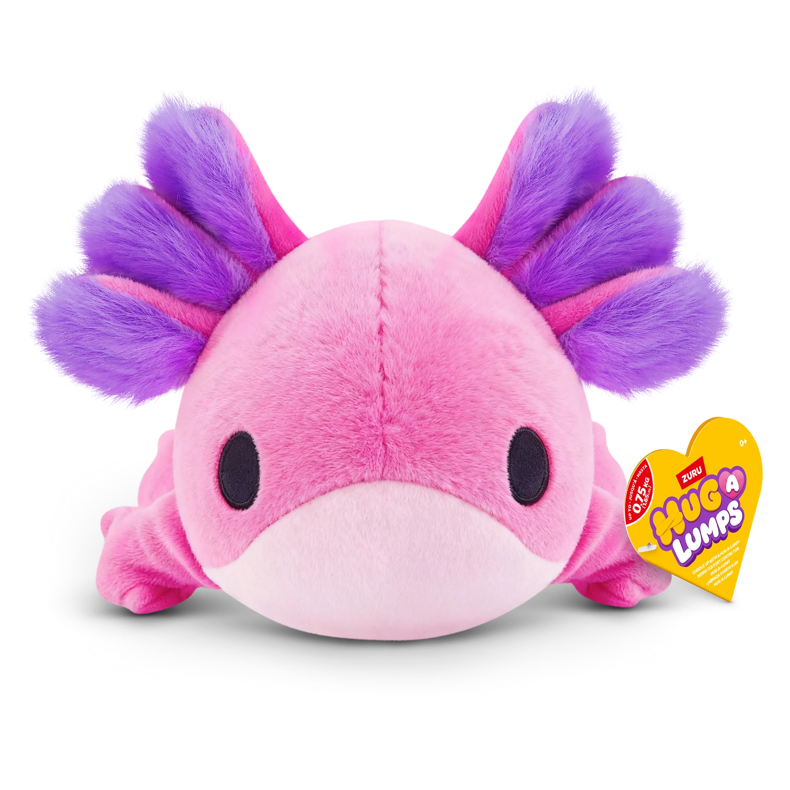 ZURU HUG A LUMPS SERIES 2 SMALL .6KGS - ALLY THE AXOLOTL