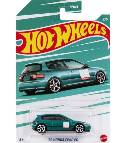 HOT WHEELS - '92 HONDA CIVIC EG - Toyworld Frankston