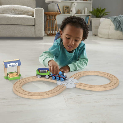 THOMAS AND FRIENDS WOODEN RAILWAY - FIGURE 8 TRACK PACK - Toyworld Frankston