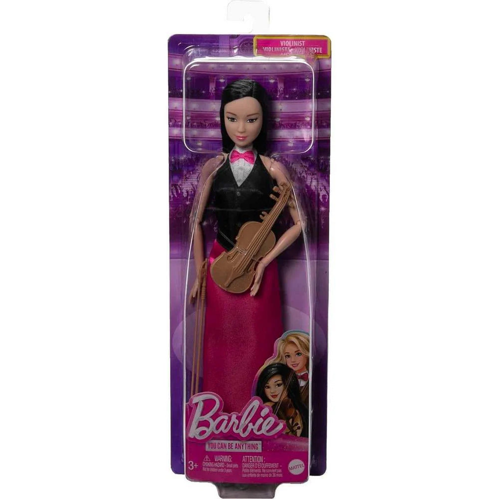BARBIE YOU CAN BE ANYTHING -  VIOLINIST - Toyworld Frankston