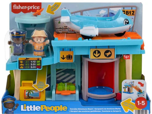 FISHER AND PRICE LITTLE PEOPLE EVERYDAY ADVENTURE AIRPORT - Toyworld Frankston