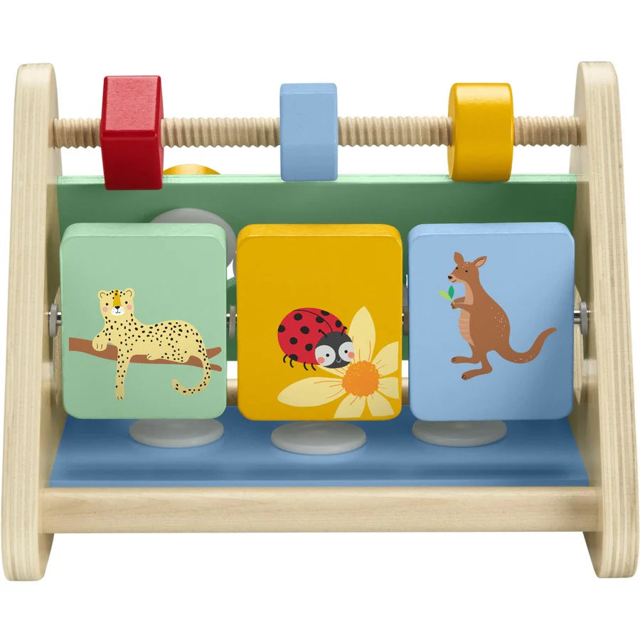 FIHSER-PRICE WOODEN ACTIVITY TRIANGLE - Toyworld Frankston