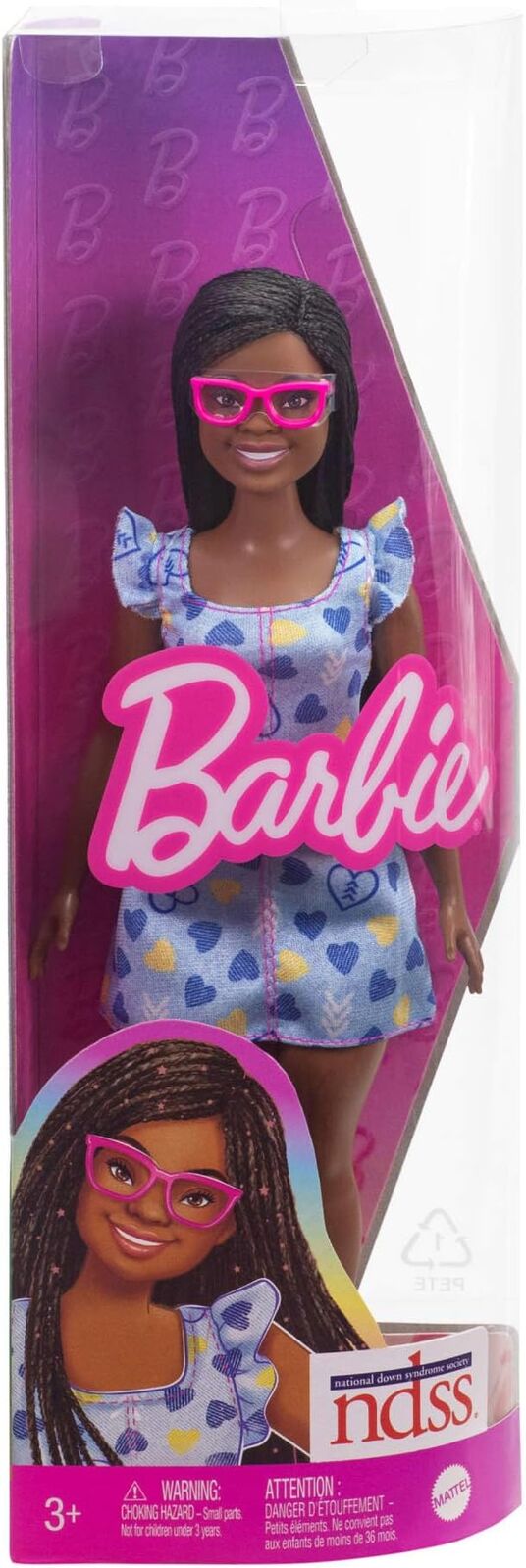BARBIE FASHIONISTA DOLL 229 DOWNSYNDROME NDSS
