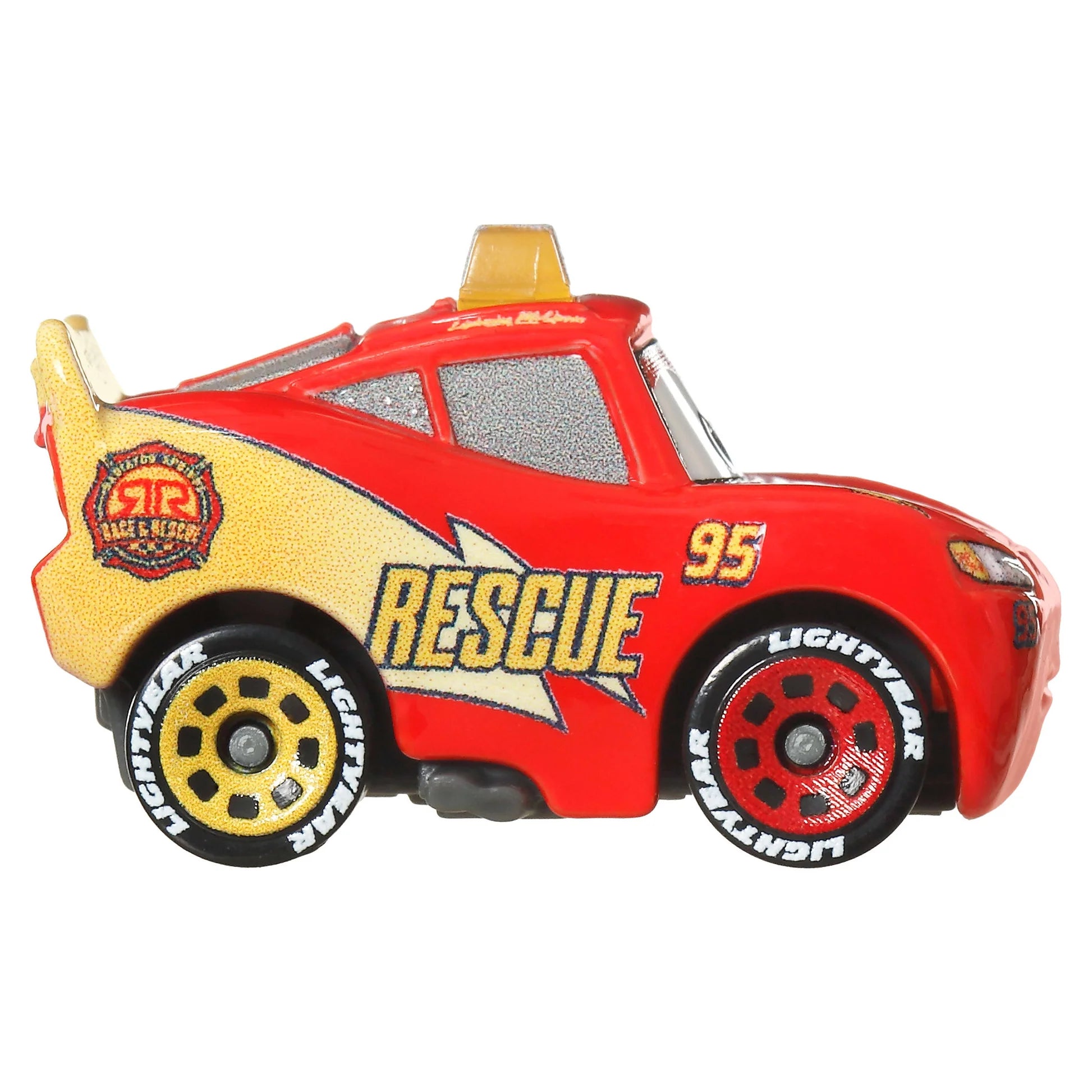 DISNEY CARS MINI RACERS - RACE & RESCUE LIGHTNING MCQUEEN - Toyworld Frankston