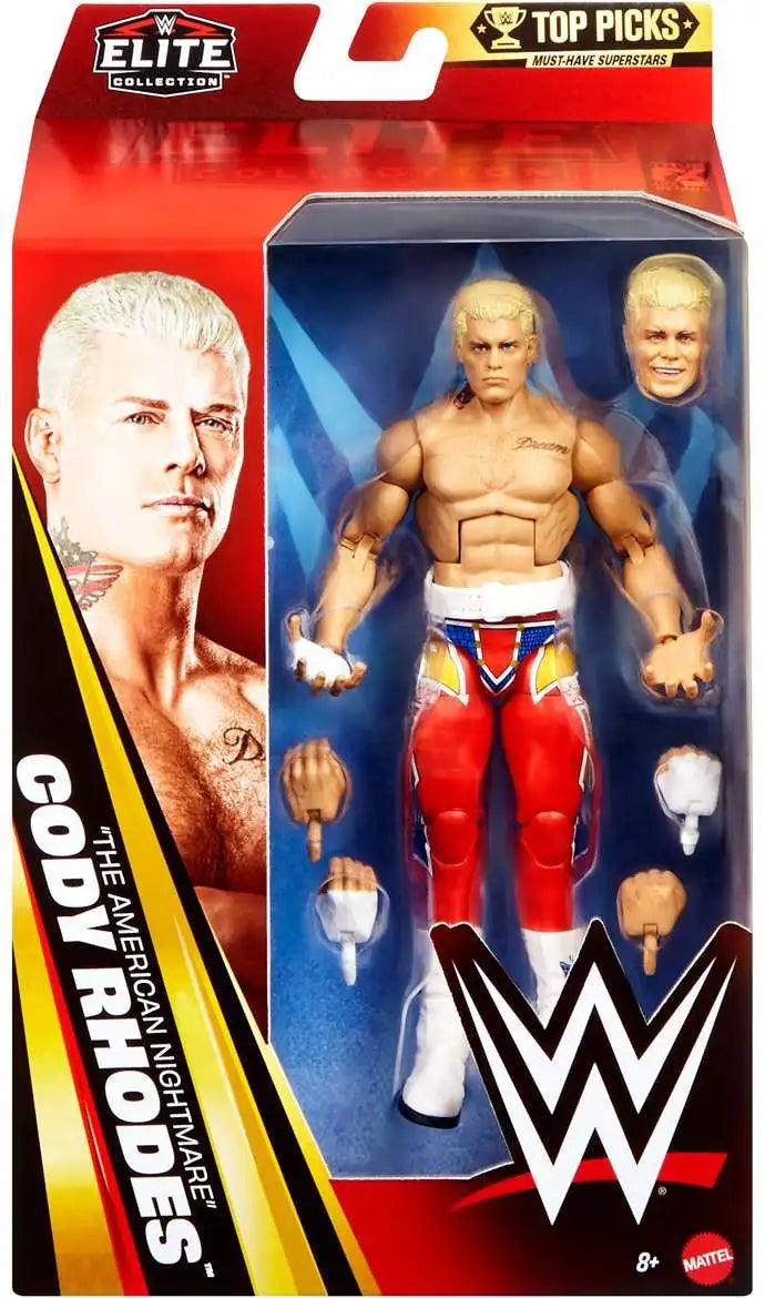 WWE ELITE COLLECTION TOP PICKS - CODY RHODES THE AMERICAN NIGHTMARE - Toyworld Frankston
