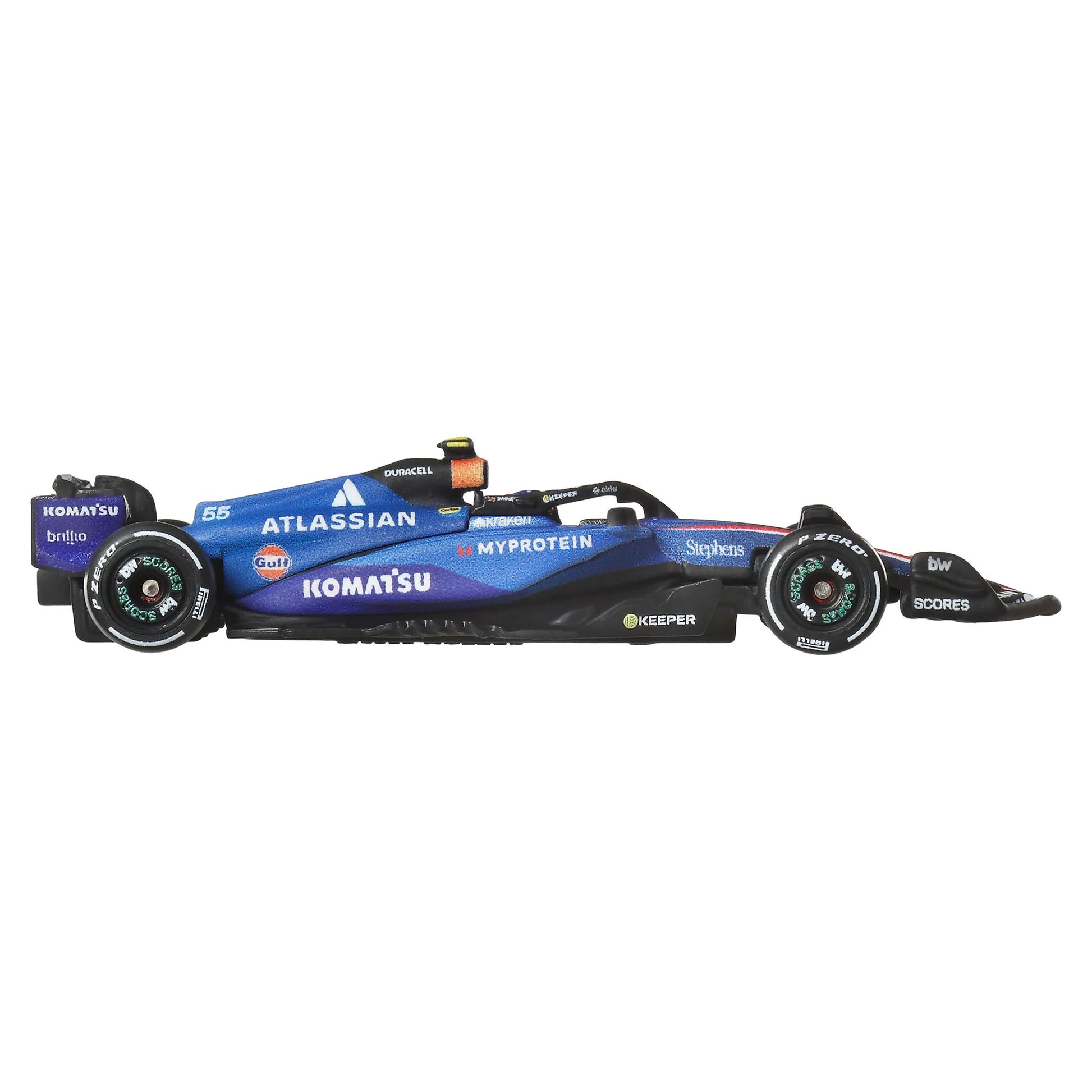 HOT WHEELS PREMIUM FORMULA 1 2025 - ATLASSIAN WILLIAMS RACING #55