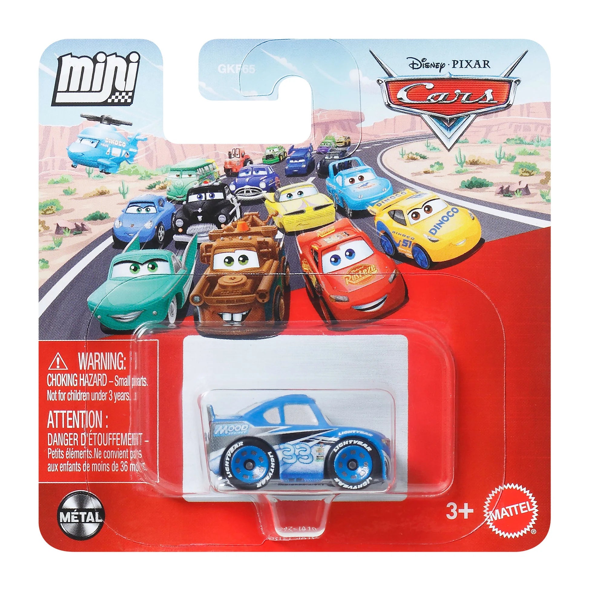 DISNEY CARS MINI RACERS - DUD THROTTLEMAN - Toyworld Frankston