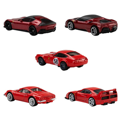 HOT WHEELS 5 PACK - FERRARI