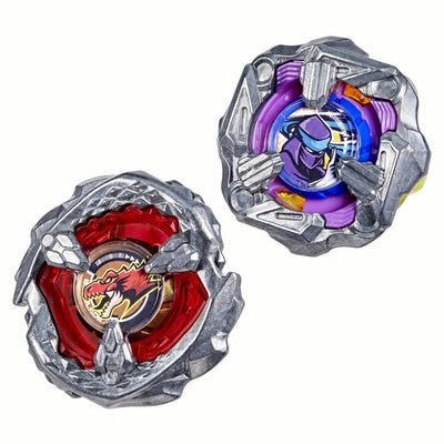 BEYBLADE  X DUAL PACK BEAT TYRANNO 4-70Q - KNIFE SHINOBI 4-80HN