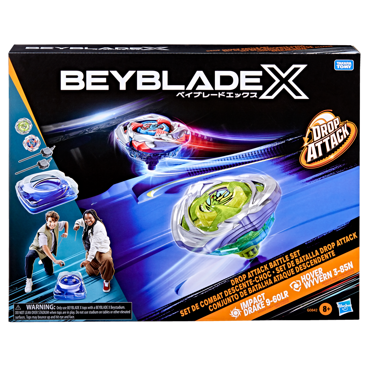 BEYBLADE X DROP ATTACK BATTLE SET