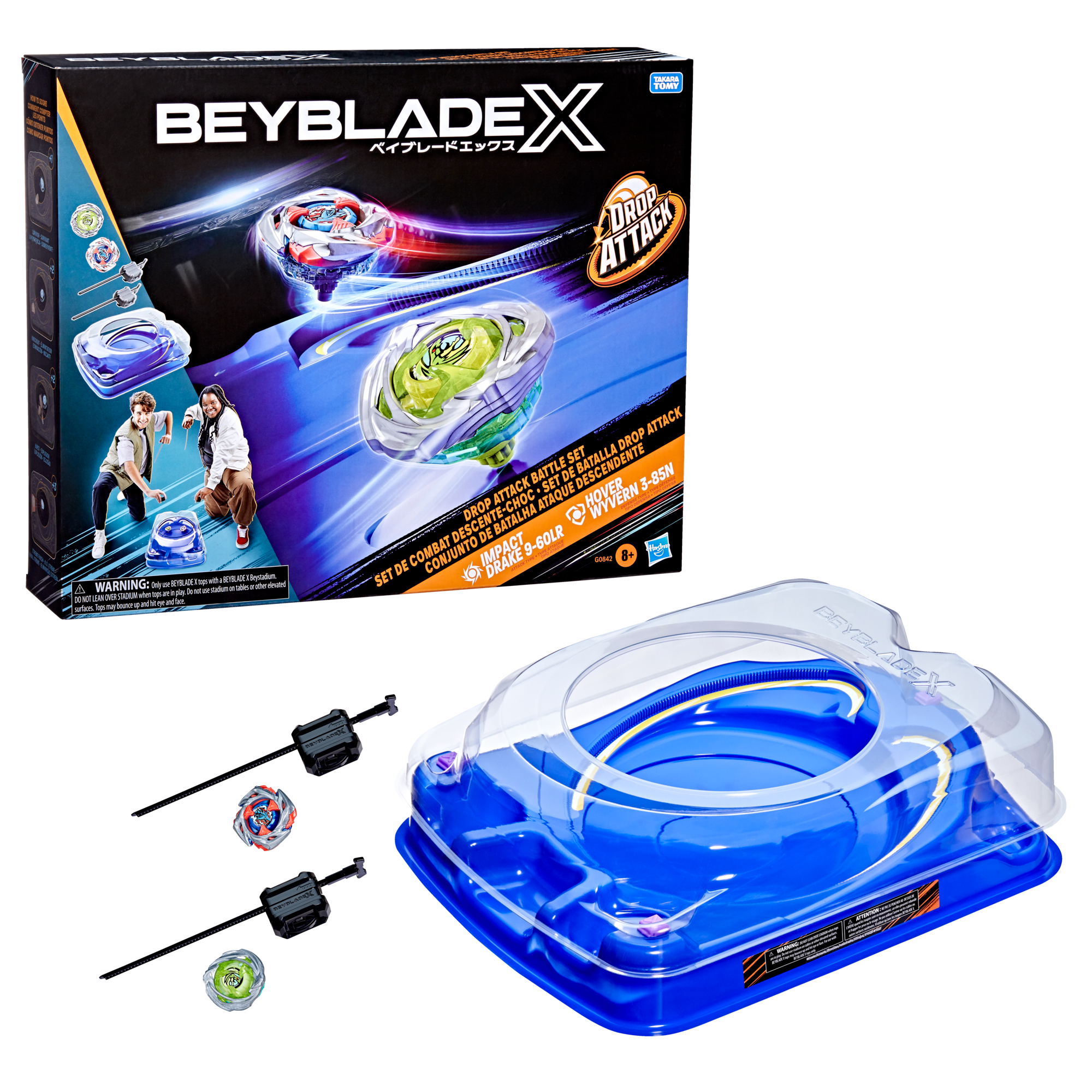 BEYBLADE X DROP ATTACK BATTLE SET