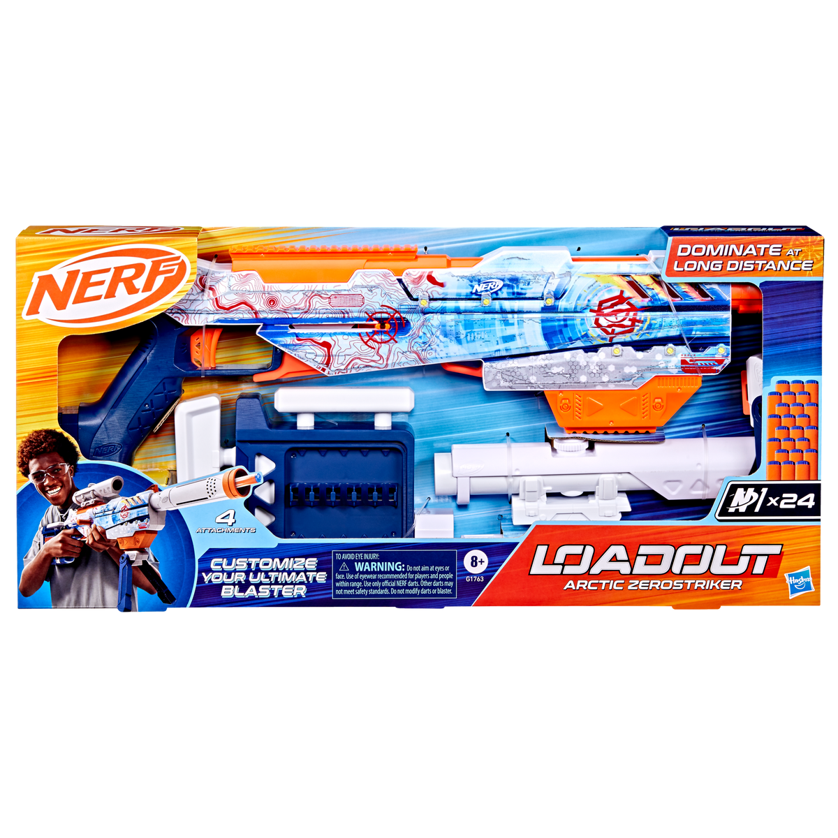 NERF LOADOUT - ARCTIC ZEROSTRIKER