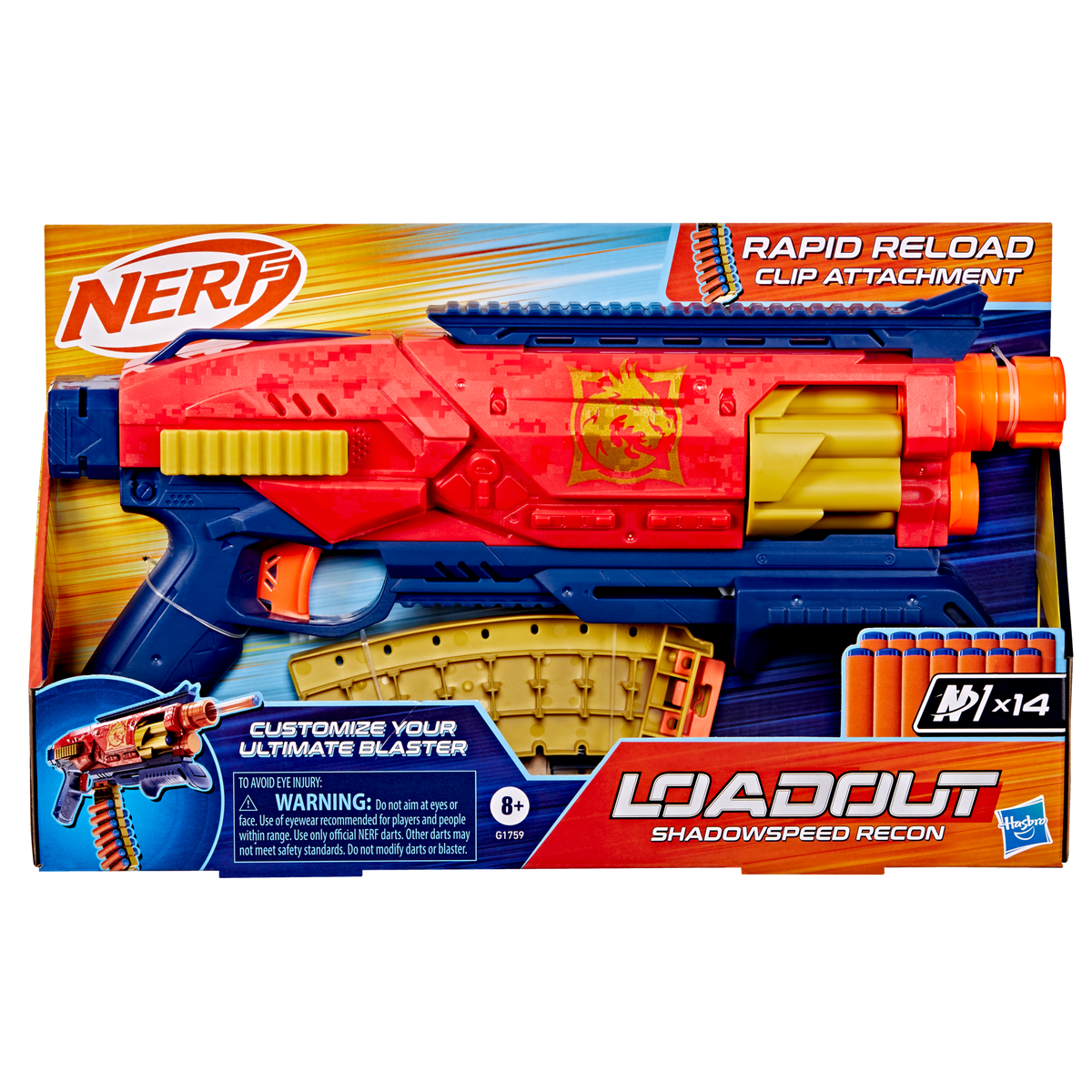 NERF LOADOUT - SHADOWSPEED RECON
