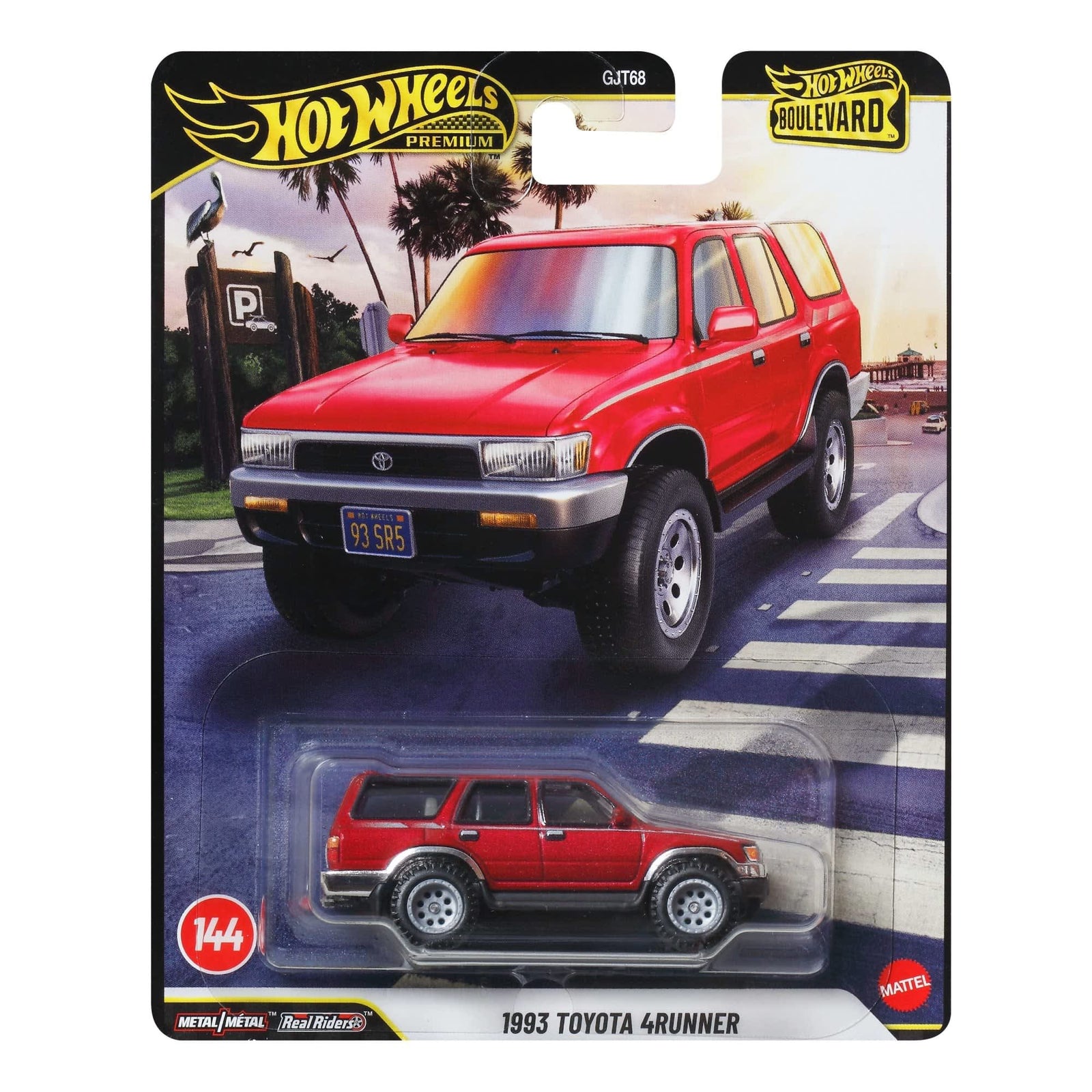 HOT WHEELS PREMIUM BOULEVARD 144 - 1993 TOYOTA 4RUNNER - Toyworld Frankston