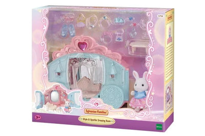 SYLVANIAN FAMILIES - STYLE AND SPARKLE DRESSING ROOM - Toyworld Frankston