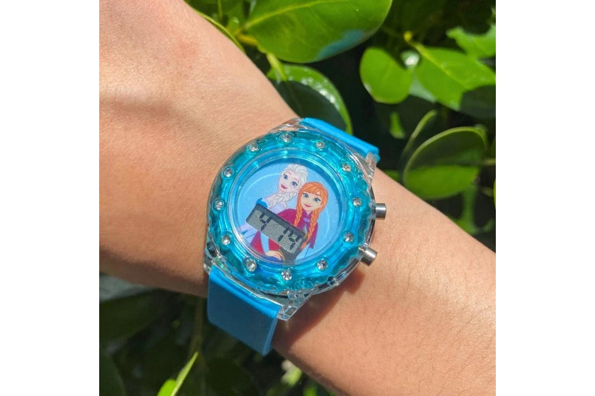 FROZEN DIGITAL LIGHT UP WATCH - Toyworld Frankston